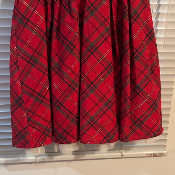 Disney Minnie Mouse Red Dress with Gold  Bow - Picture 7 of 8